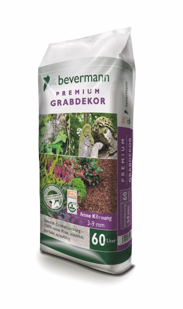 Pinie Bevermann RAL Pinie Grabdekor 3-9 mm 60 l Bevermann Qualität