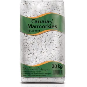 Carrara Kies Körnung 16 - 25 mm 20 kg