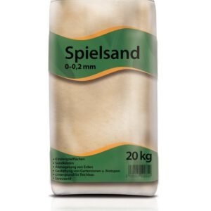 Spielsand Körnung 0 - 0,2 mm 20 kg