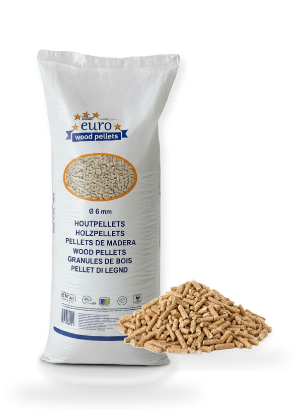 Holzpellets Holzpellets ENplus A1 720 kg – 48 x 15 kg Palette Bevermann Qualität